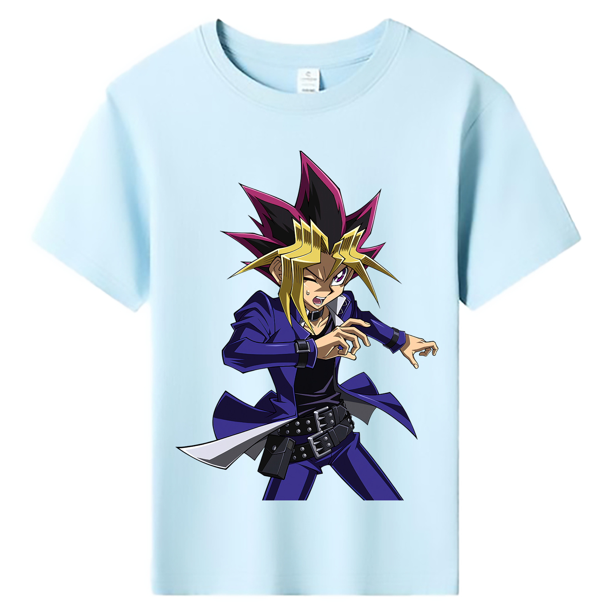 （画像用） 遊☆戯☆王 Yu-Gi-Oh! 綿100％キッズTシャツ（フロントプリント）